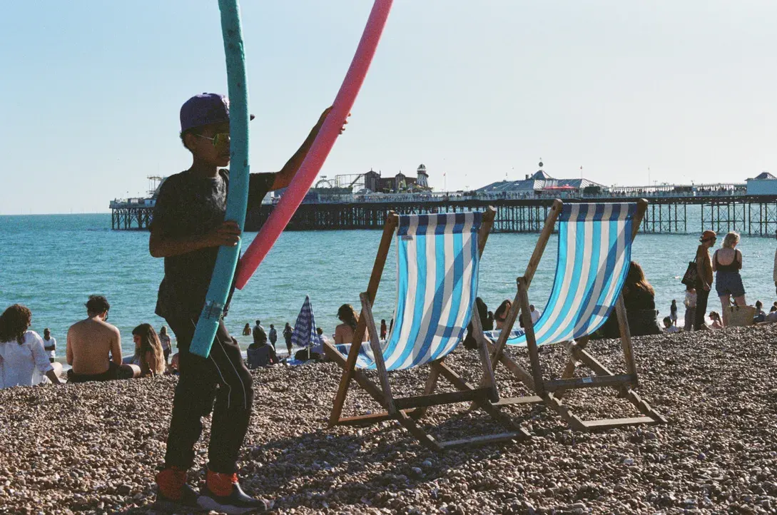 Beach chairs
